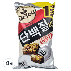 닥터유 단백질바 미니 44p, 594g, 4개