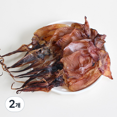 수산곳간 바로먹는 쫄쫄이 건오징어 4~5p, 2개, 110g