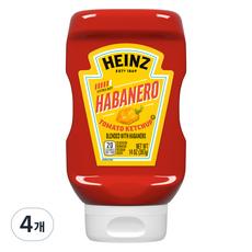 HEINZ 亨氏 哈瓦那辣椒番茄醬, 4個, 397g