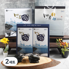 새벽바다 푸짐한 선물 건미역 건다시마 명품 2단 선물세트 1호, 2세트