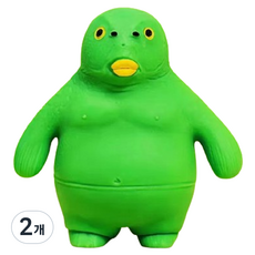 다다랜드 줘패 인형 피젯토이 15 x 14 cm, 초록괴물, 2개 초록괴물, 2개
