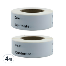 食品整理標籤貼紙, 120入, 4個