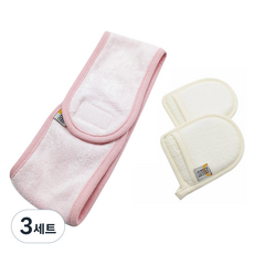 오션타올 간편한 세안패키지 헤어밴드 + 미니클렌징 2p 세트, 랜덤발송, 3세트