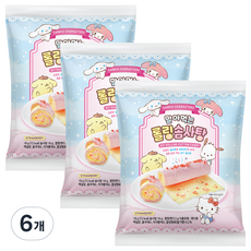 三麗鷗跳跳棉花糖, 18g, 6個