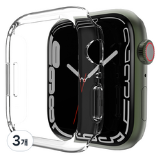 CLOVER9 Chloe 硬殼智慧手錶保護殼 42mm, 3個, 透明