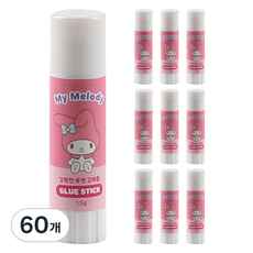 三麗鷗美樂蒂透明固體膠, 60個, 15g