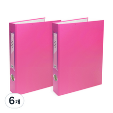 투코비 도노 D링 바인더 3공 A4 3cm, 6개, 핑크