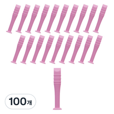 lens sonyeo 硬式隱形眼鏡專用吸棒, 100支, 粉色
