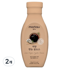 monksu 低糖萬用蠔油, 2個, 330g