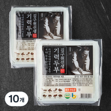 김구원선생 기력 두부, 300g, 10개