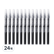 morning glory Pro Mach Pen 700 替換筆芯 0.38mm, 24個, 黑色