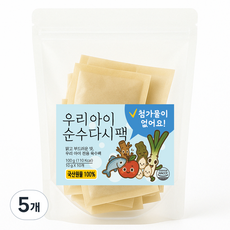 이미지 우리아이 순수다시팩, 100g, 5개
