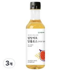 자연지애 설탕제로 알룰로스 시럽, 540g, 3개