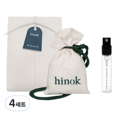 희녹 캄 앤 밸런스 편백 향낭 키트 히노끼향 샤쉐 + 룸 스프레이, 4세트