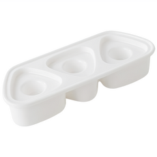 PP材質 DIY三角飯團便當模具 三格飯糰款, 1個