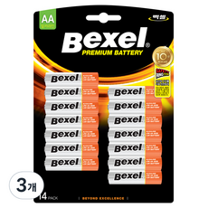 SM Bexel 鹼性AA電池 LR6, 3個, 14口