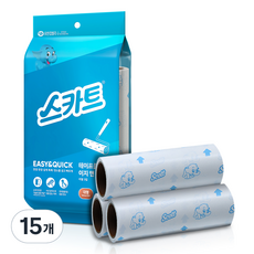 Scott 可麗舒 黏塵滾筒 Easy & Quick 補充包, 15個