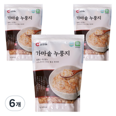오쌀미 가마솥 누룽지, 1kg, 6개