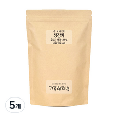 거룩한티백 생강차 티백, 1g, 50개입, 5개
