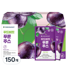 푸드버킷 푸룬주스, 80ml, 150개
