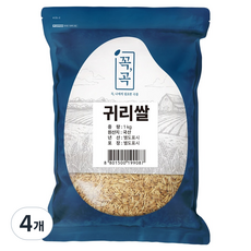 두보식품 국내산 귀리쌀, 1kg, 4개