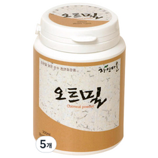 Jayeonmaeul 오트밀 가루 워시오프 팩, 1개입, 5개
