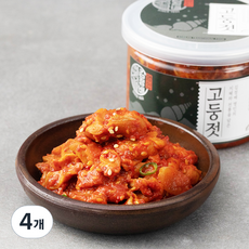 굴다리 김정배 명인젓갈 고둥젓, 250g, 4개