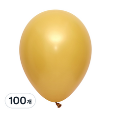 셈퍼텍스 풍선 30cm, 머스타드, 100개