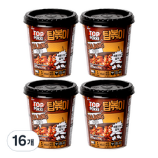 Topbokki 杯 Jjajang 風味, 173g, 16個