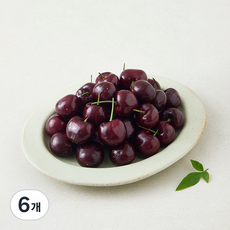 만나다 미국산 점보체리, 500g, 6개
