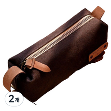 탑피아 사각 파우치형 필통, TYPE2, 2개