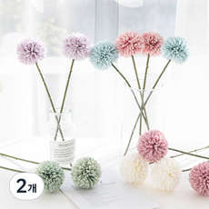 Weisfeel 仿真花居家裝飾迷你花束套組 蒲公英, 隨機出貨, 2個
