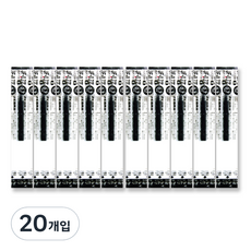 ZEBRA 斑馬牌 Gel Ink JF替換芯 0.7mm, 黑色, 20個