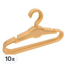 迪士尼 奇奇蒂蒂 兒童塑膠衣架 台灣製造 輕巧耐用 不易變形, 10支