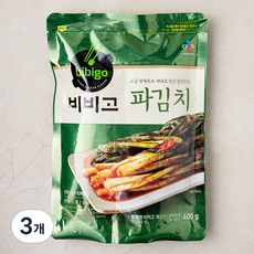 비비고 파김치, 400g, 3개