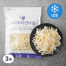 우리두리건어물 HACCP 부드러운맛진미채, 500g, 3개