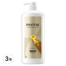 팬틴 프레스티지 데미지 리페어 샴푸, 3개, 1.2L
