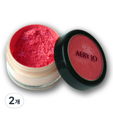 애리조 샤이닝 파우더 섀도, No.14 Permanent Rose, 2개