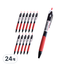 ibis i-ball 原子筆 0.5mm, 紅色(01457), 24個