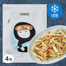 냠냠바다 부드러운 손질 먹태채 (냉동), 4개, 100g