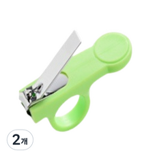 Orae幼兒用指甲剪, 2個, 綠色