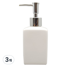 올유니드 물비누 디스펜서, 화이트, 3개