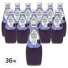 웰 바질시드 그링크 블루베리향, 36개, 290ml