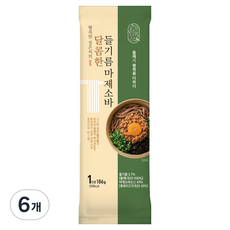 지리산처럼 들기름 마제소바, 186g, 6개