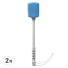 알로데 부드러운 자극 머드 바디 브러쉬 스퀘어, TYPE06 블루, 2개, 1개입