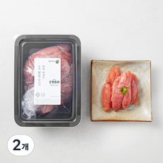 녹선 백 명란젓 파치, 500g, 2개