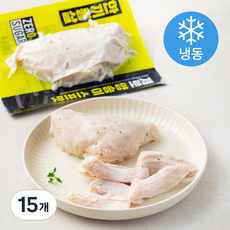 한끼통살 통살 제로슈가 닭가슴살 양송이스프맛 (냉동), 100g, 1개입, 15개