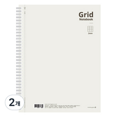 모닝글로리 4500 방안 스프링노트 A4 좌철, 랜덤, 2개