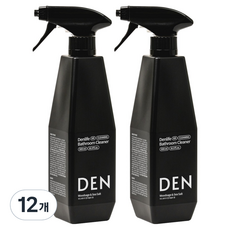 덴라이프 욕실 청소세제 우드세이지 앤 씨솔트 향, 12개, 500ml
