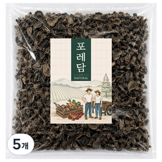 포레담 건조 흑목이버섯, 5개, 150g